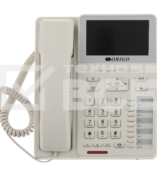 Телефон ORIGO IP-телефон с цветным дисплеем 4.3