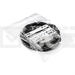Кабель питания ExeGate Special PC19-3S (Евровилка Schuko->C19, 3*1.5mm2, CCA, черный, 3м), фото 1