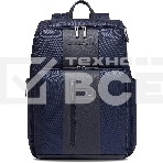 Рюкзак Piquadro Brief2 CA6648BR2/BLU темно-синий нейлон/натур.кожа, фото2