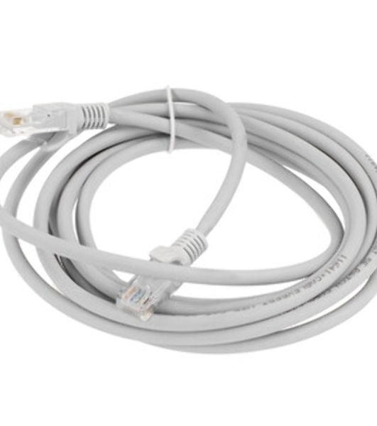 Патч-корд LSZH UTP Cablexpert PP31-3M cat.5e, 3м, литой, многожильный, серый