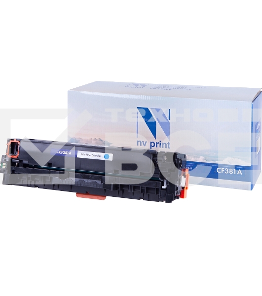 Картридж лазерный NV Print совместимый HP CF381A Cyan для CLJ Pro MFP M476 (2700k)