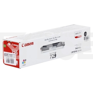 Картридж лазерный Canon Cartridge 729BK (4370B002) черный (1200 стр.) для CANON i-Sensys LBP-7010C/7018C