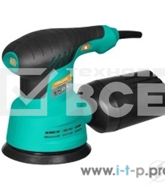 Эксцентриковая шлифовальная машина Sturm OS8135R Эксцентриковая шлифмашина Sturm, 350Вт, d 125мм, рег обор. 5000-12000об/мин, ПЫЛЕСБОР OS8135R