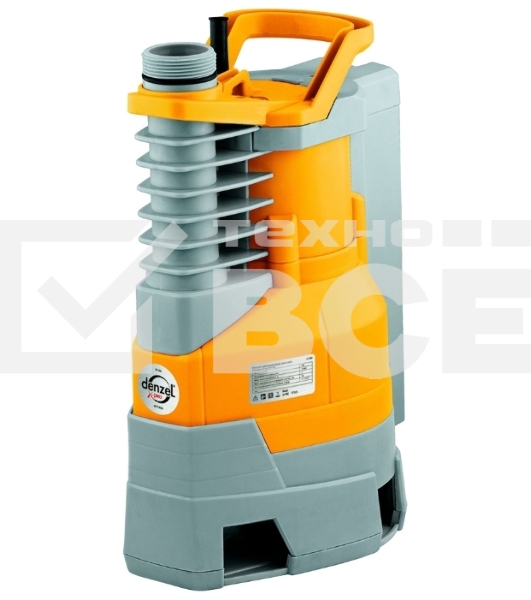 Насос Denzel DPХ650 дренажный х-pro 650Вт подъем 7м 11500л/ч