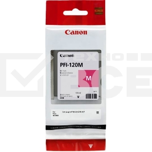Картридж струйный Canon PFI-120 M 2887C001 пурпурный (130 мл) для Canon imagePROGRAF TM-200/205