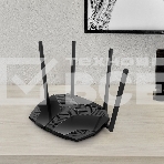 Роутер Mercusys MR70X AX1800 Dual-Band WiFi 6 Router, 574 Mbps at 2.4 GHz + 1201 Mbps at 5 GHz,4× Fixed External Antennas, 3× Gigabit LAN Ports, 1× Gigabit WAN Port, 1024-QAM, OFDMA, Router/Access Point Mode, MU-MIMO, WPA3, TWT, BSS Color, фото11