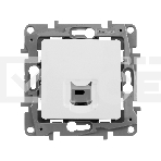 Розетка ETIKA RJ45 кат.5 UTP, бел. , фото4