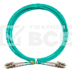 Патч-корд волоконно-оптический ExeGate FC-D-503-LC-LC-3M-LSZH (Шнур ВО MM 50/125 (OM3), LC/UPC-LC/UPC, Duplex, LSZH, 3м), фото2