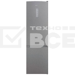 Холодильник Hotpoint HT 5200 S серебристый двухкамерный 247/78л морозилка снизу, No Frost, фото 1