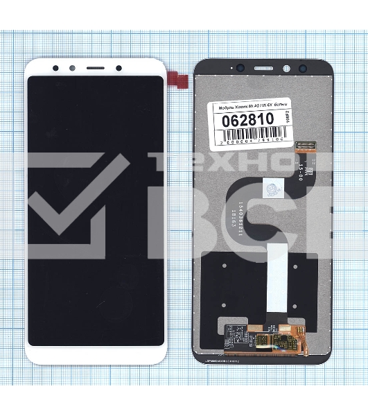 Дисплей для Xiaomi Mi A2 / Mi 6X белый