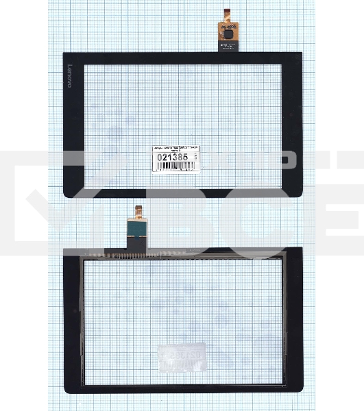 Сенсорное стекло (тачскрин) для Lenovo Yoga Tablet 8 3 YT3-850F. черное