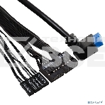 Компьютерный корпус Desktop ExeGate FL-102-TPS400 (mini-ITX, БП TPS400 с вент. 8см, 2*USB + 1*USB3.0, аудио, черный), фото4