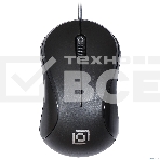 Мышь проводная Oklick 115S черный, 1200 dpi, USB, кнопки - 3, фото4
