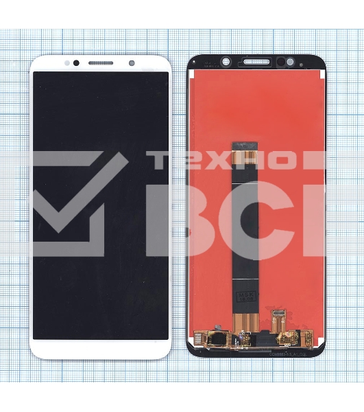 Дисплей для Huawei Y5 2018 Y5 Prime 2018 Honor 7A, белый