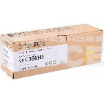 Картридж лазерный Ricoh SP C360HE жёлтый для SP C360DNw/SP C360SNw/SP C360SFNw/SP C361SFNw 6000 страниц., фото2