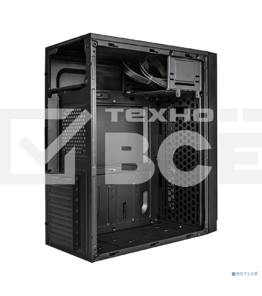 Компьютерный корпус Miditower ExeGate AA-442U2 (ATX, без БП, 1*USB+2*USB3.0, аудио, черный)