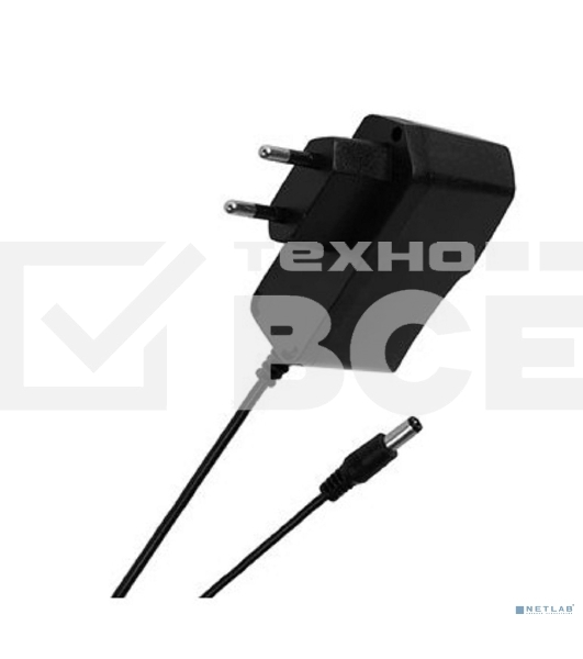 Источник питания 110-220 V AC/5 V DC 2 А 10 W с DC разъемом подключения 5.5х2.1, без влагозащиты (IP23)