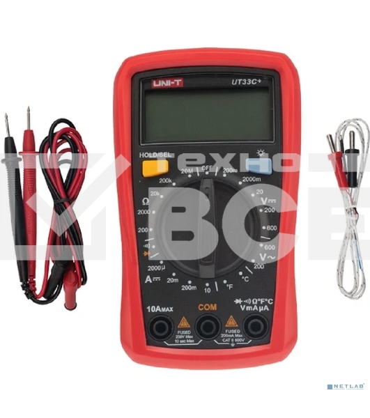 Портативный мультиметр UNI-T UT33C+