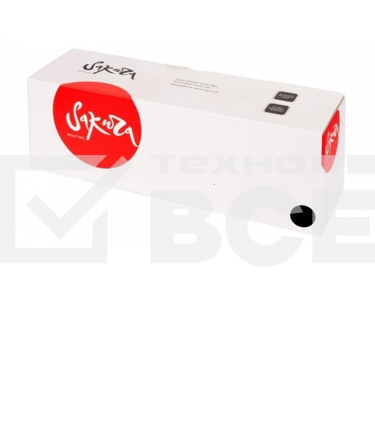Картридж Sakura 106R02742 для Xerox WorkCentre 3655, чёрный, 30000