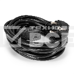Кабель питания ExeGate Special PC19-5S (Евровилка Schuko->C19, 3*1.5mm2, CCA, черный, 5м), фото2
