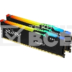 Оперативная память Kingston Fury Beast Expo, DDR5, 16GB (2x8GB), 5200MHz, CL36, DIMM, с радиаторами, RGB, черный, фото5