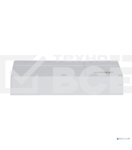 Коммутатор 8-в-1 Dahua DH-SF1008L /8 портов до 100 Мбит.с/коммутация до 1.6 Gbит.с/неуправляемый/Plug & Play/белый (DH-SF1008L)