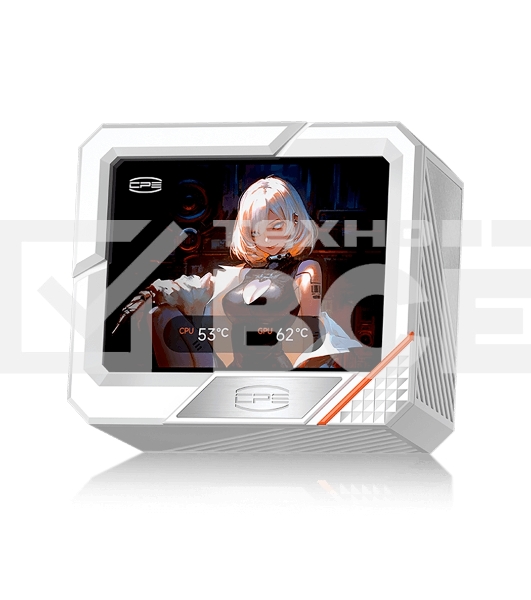 Система охлаждения PCCooler GT360 ARGb Display WH (310W, 360мм, LED temp., белый, ARGb/Fans: 3x120мм, 99CFM, 41.5dBA, 3000RPM/Pump 15dBA, 2600RPM, Rad thickness 27мм/S: 1851, 1700, 1200, 115X, AM5, AM4)