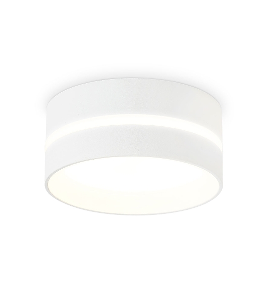 Светильник Ambrella light TN5391 SWH/FR белый песок/белый матовый GX53 IP44 D85*55