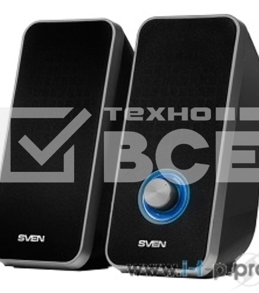Акустическая система 2.0 SVEN 325, чёрный, USB, мощность 2x3 Вт(RMS) SVEN 325, чёрный, USB, акустическая система 2.0, мощность 2x3 Вт(RMS)