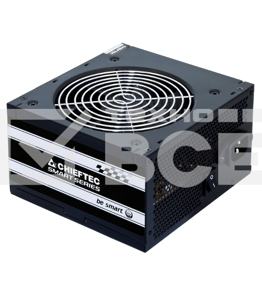 Блок питания Chieftec GPS-500A8, 500Вт, 80 PLUS, 120мм, черный