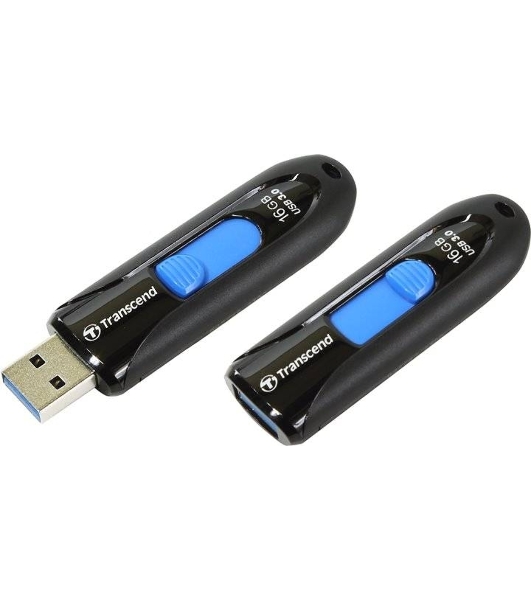 Флешка USB Transcend Jetflash 790 (TS16GJF790K), 16Gb, USB 3.0, R/W 90/12, черный
