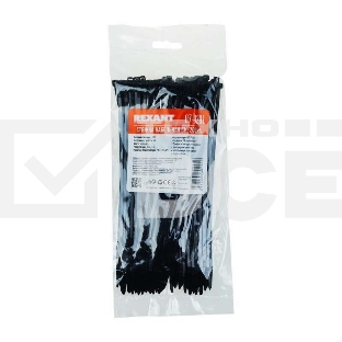 Хомут Rexant (07-0201) nylon 3.6 х 200 мм 100 шт черный