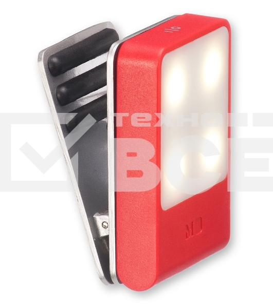 Фонарик для путешествий Moleskine Journey Travel светодиодный красный