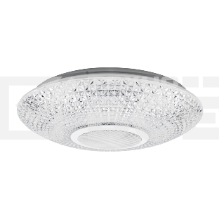 Светильник настенно-потолочный Rexant Satori Melody 2700-6500 K RGB Bluetooth Sound с пультом и APP LED