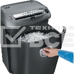 Шредер Fellowes Powershred 75Cs FS-46750 (FS-4675001/FS-4675002){авт., 3.9х50мм, 12лст., 27лтр., уничтожает: скобы, карты, скрепки, CD, селектор кол-ва листов}, фото4