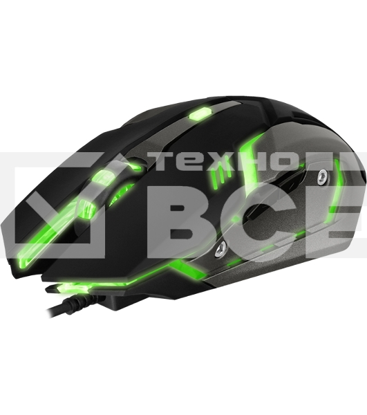 Мышь проводная SVEN RX-G740 черный, 2400 dpi, USB, кнопки - 6