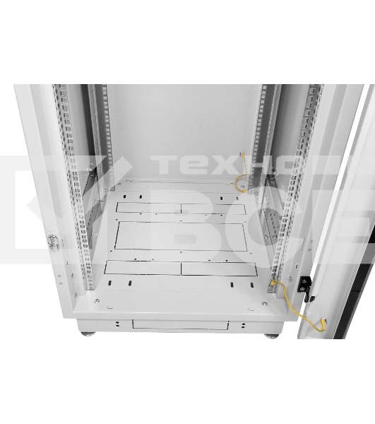 Шкаф телекоммуникационный напольный 33U (600x800) дверь стекло, черный (ШТК-М-33.6.8-1ААА-9005)