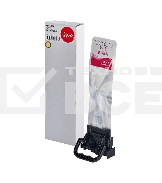 Контейнер с чернилами Sakura C13T944340 (T9442 M) для Epson, пурпурный, 45 мл., 3000 к.