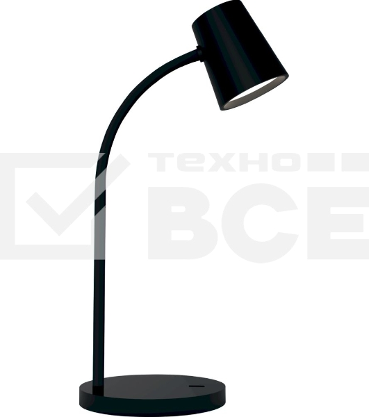 Светильник настольный Qplus модель GTL603 8W 600lm 4000K 170-265V черный диммируемый LED 1/8