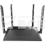 Маршрутизатор беспроводной D-Link DIR-841/RU/A1B, Wireless AC1200 Dual-Band Router with 1 10/100/1000Base-T WAN port and 410/100Base-TX LAN ports.802.11b/g/n compatible, 802.11AC up to 866Mbps,1 10/100/1000Base-T WAN port, 4, фото 1