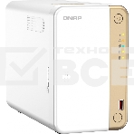 Сетевое хранилище channel QNAP TS-262-4G NAS 2 HDD trays, 2 x M.2 NVMe PCIe Gen 3 x1, 2-core Intel Celeron N4505  2.9 GHz, 4 GB RAM (4GB max), 1x2.5 Gigabit Ethernet , Slot PCIe Gen 3 x2, 2 USB 3.2 Gen 2 (10Gbps) Port, 2xUSB USB 2.0 port, 1xHDMI 2.0, фото3