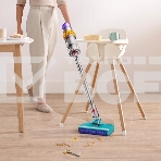 Пылесос вертикальный Dyson V15s Detect Submarine (448798-01) серый, питание от аккумулятора, 240 Вт, уборка влажная/сухая, пылесборник 0,76 л, работа от АКБ max 60 мин., фото18