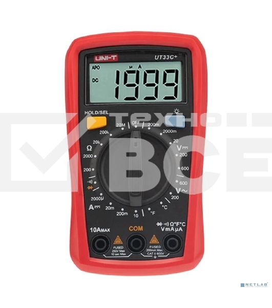 Портативный мультиметр UNI-T UT33C+