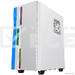 Компьютерный корпус GameMax Brufen C3 WB без БП, MidiT, ATX, Бело-гол, Зак. стекл., USB 3.0, 1*120; 1*140мм вент., фото4