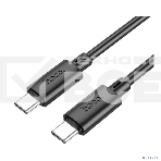 Кабель HOCO X88/ PD кабель Type-C-Type-C/ 1m/ 60W/ черный, фото3