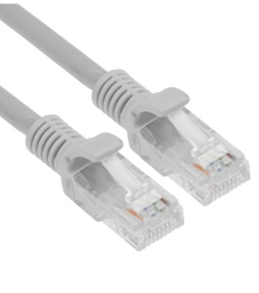 Патч-корд LSZH UTP Cablexpert PP31-3M cat.5e, 3м, литой, многожильный, серый