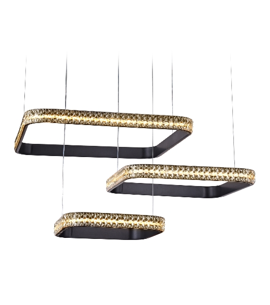 Светильник Ambrella light FA6166 BK черный 131W 720*500*900 (ПДУ РАДИО 2.4)