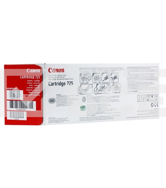 Картридж лазерный Canon Cartridge 725 (3484B002/3484B005) черный (1600 стр) для LBP6000/6000B