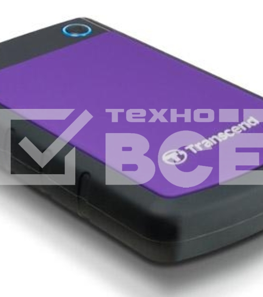Внешний жесткий диск Transcend USB 3.0 1Tb TS1TSJ25H3P StoreJet 25H3P (5400 об/мин) 2.5