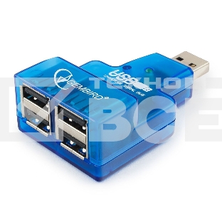 Контроллер GEMBIRD  HUB USB2.0 Mini 4-port UHB-CN224
